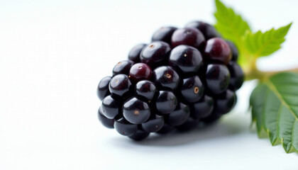 Close Up of a Luscious Blackberry
