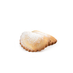 Sicilian Shortbread Sweet, Isolated on White Background – Traditional 