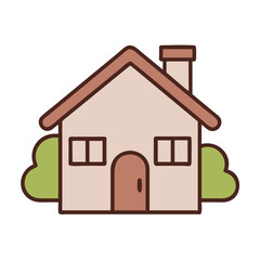 Fototapeta premium Home icon svg