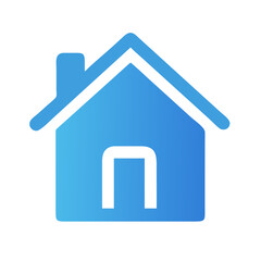 Obraz premium Home icon svg