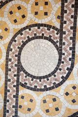 Mosaic floor stone tile background texture, Library of Congress Washington DC