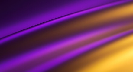 Fototapeta premium Smooth purple and gold gradient abstract texture. Vibrant color transition on diagonal fabric.