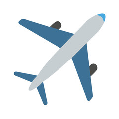Obraz premium Airplane icon svg
