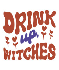 Retro, Hello Ween, Craft Design. T-shirt Design. Illustratio