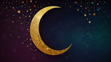 Naklejka premium illustration of a moon