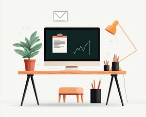 Hybrid learning environment for corporate training, showcasing adaptability in workforce education