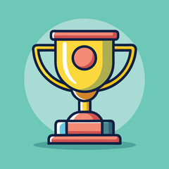 trophy,cup vector