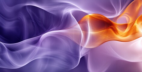 Obraz premium Colorful fluid shapes create a tranquil effect in a minimalistic design, perfect for contemporary art lovers seeking inspiration