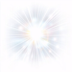 Transparent yellow sunlight special lens flash light effect. Front solar flare lenses	