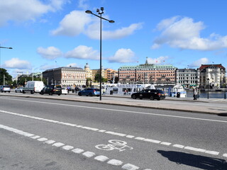 Historical Stockholm waterfront