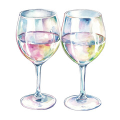 Pastel Retro Goblets for Stylish Dining