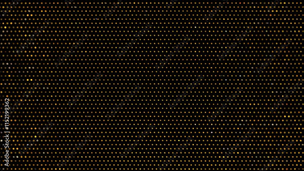 Poster mesmerizing golden light trails swirl against a black backdrop. sparkling particles evoke elegance a