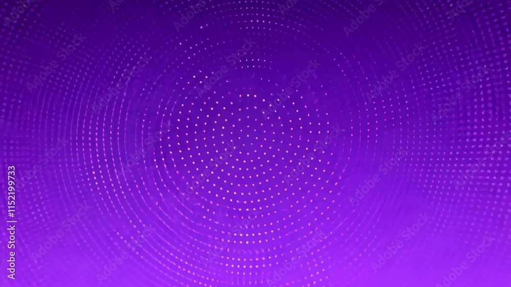 Poster Violet and pink blurred background with halftone effect. Smooth gradient motion creates a sleek and modern aesthetic. Perfect template for minimal design layouts.