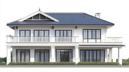 Obraz premium Vibrant Renovation Design of a Modern House
