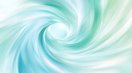 Mesmerizing abstract swirl background in blue and green, perfect for modern design