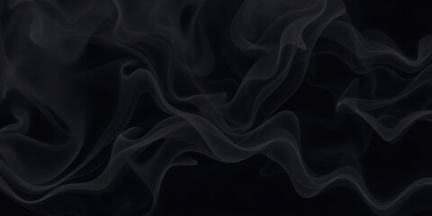 Obraz premium Elegant Dark Abstract Waves