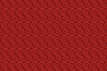 beautiful color waves line sea traditional pattern style background