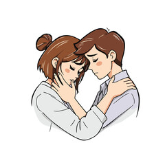 People and Emotions Concept Vector Illustration