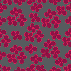 Vintage luxury seamless floral background with golden lilies flowers. Romantic pattern template for wall decor, wallpaper, wedding invitations