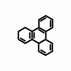 Honeycomb Structure Chemistry Icon Vector Sign