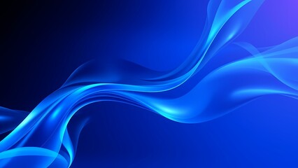 Naklejka premium Abstract blue wave, Abstract blue smoke, abstract smoke background
