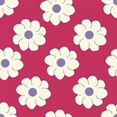 Beautiful floral seamless pattern. Bright illustration, can be used for creating card, invitation card for wedding,wallpaper and textile