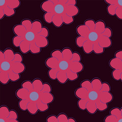 Beautiful floral seamless pattern. Bright illustration, can be used for creating card, invitation card for wedding,wallpaper and textile