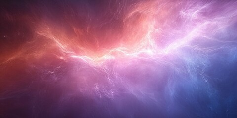 Fototapeta premium Abstract Pink Blue Nebula Cosmic Energy Galaxy Background