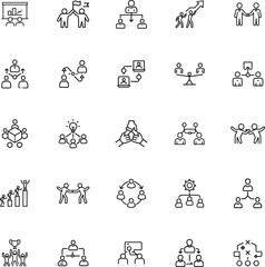 Teamwork, Collaboration, Partnership, Networking, Hierarchy, Organization, Leadership, Presentation,