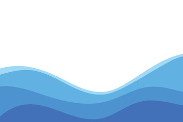 abstract blue wave background