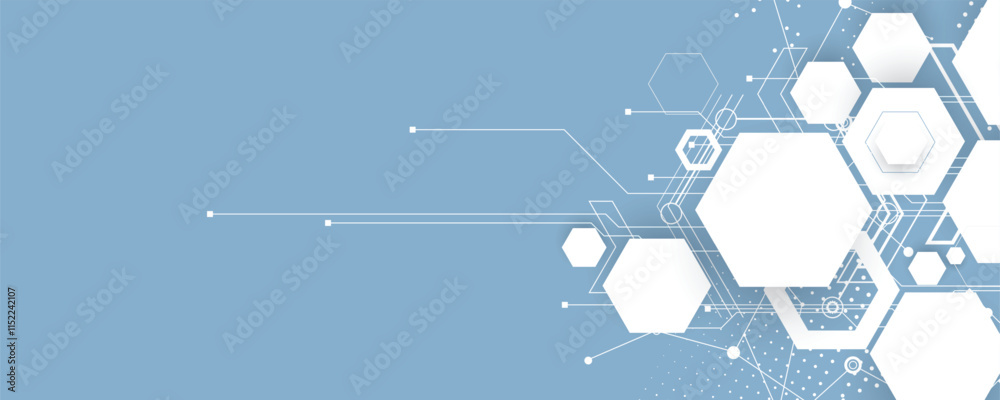 Poster abstract geometric background. for scientific and business presentations. vector work.
