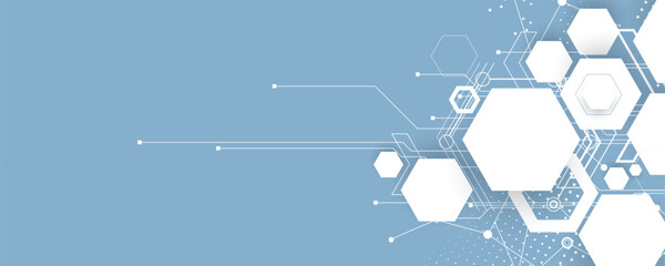 Abstract geometric background. For scientific and business presentations. Vector work.