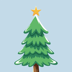  Pine tree vector icon
