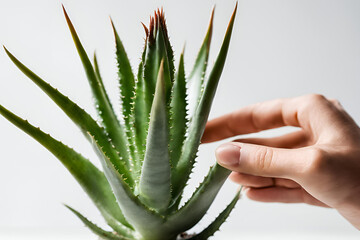 Fototapeta premium aloe vera plant