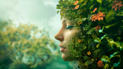 Madre Tierra: La Fusión de Mujer y Naturaleza