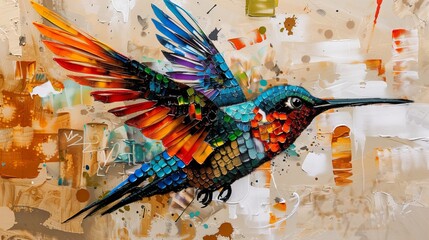 Fototapeta premium colibri bird