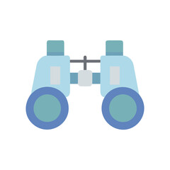  Minimal Binoculars Icon Illustration Design