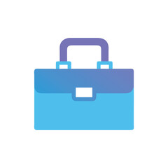  Creative Briefcase with Handle Icon Illustration Design
