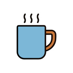  Minimal Coffee Mug Icon Illustration Design
