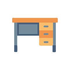  Dynamic Compact Desk Icon Illustration Design