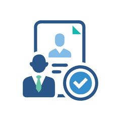  Dynamic Corporate Approval Icon Illustration Design