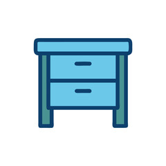  Dynamic Desk Drawer Icon Illustration Design