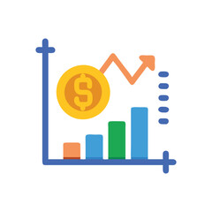 Creative Financial Stock Icon Illustration Design