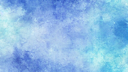 Obraz premium Soft watercolor gradient in cool blue tones for a calming effect