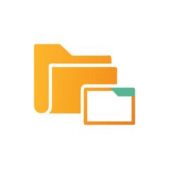  Creative Folder File Icon Illustration Design