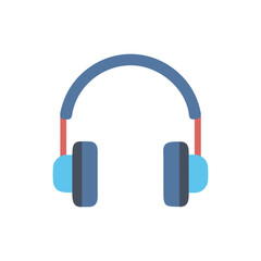  Audio Headphones Icon Illustration Design
