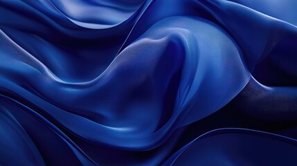 Obraz premium Elegant royal blue paper with a subtle translucent effect and matte surface for high-end projects.