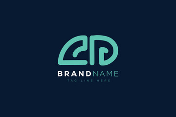 C and D logo design.  CD abstract Letters Logo Monogram. This logo design is the process of creating a visual symbol that represents a brand, company, or individual.