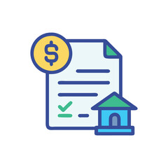  Creative Loan Application Icon Illustration Design