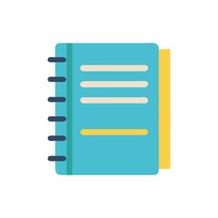 Fototapeta premium Icon of Notebook